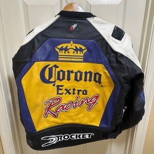 Joe Rocket Corona Extra Leather Racing Jacket - Rare